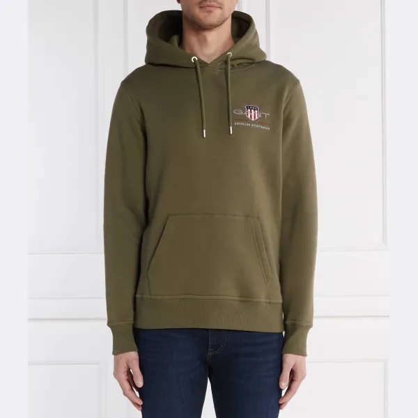 Толстовка обычного кроя Reg среднего размера Archive Shield Gant, хаки
Толстовка обычного кроя Reg среднего размера Archive Shield Gant, хаки