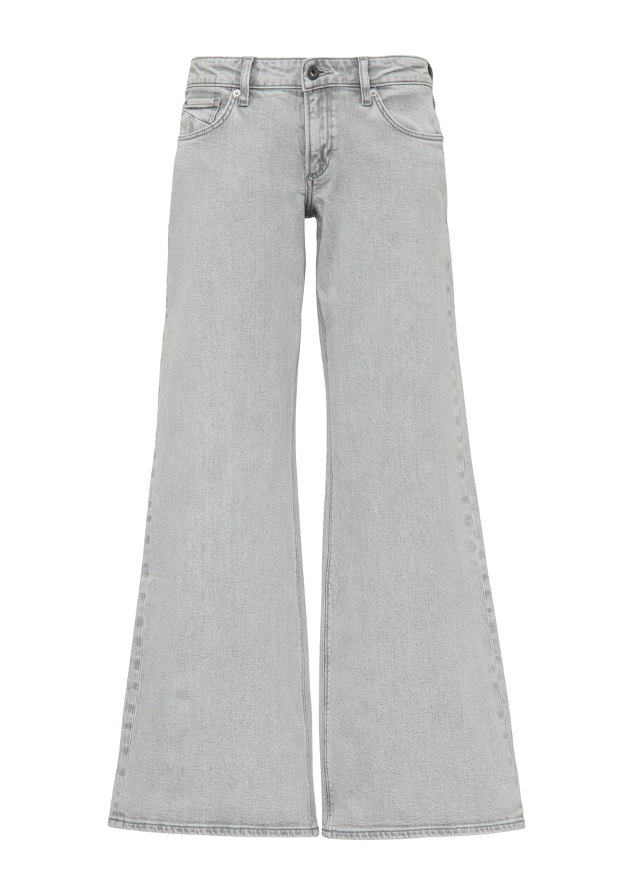Джинсы с широкими штанинами QS, Grey Denim
Джинсы с широкими штанинами QS, Grey Denim