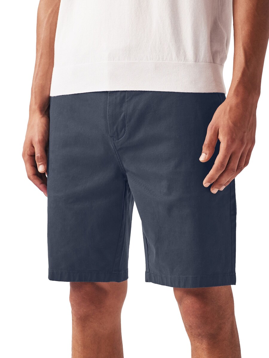 Обычные брюки- чинос Next, темно-синий 
Обычные брюки- чинос Next, темно-синий