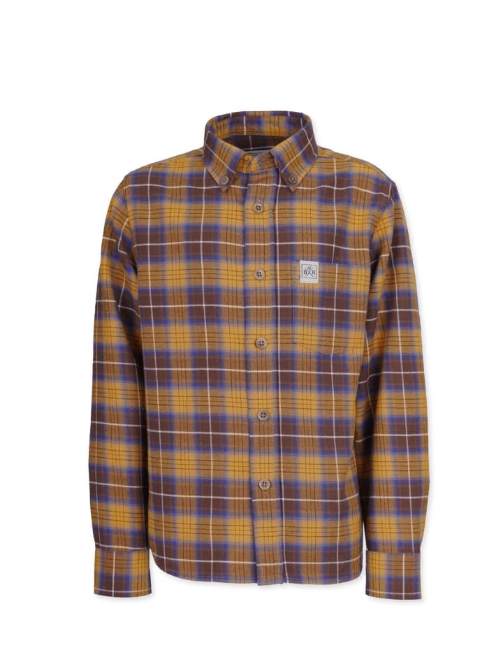 Рубашка Band of Rascals Shirts Flannel Check, коричневый 
Рубашка Band of Rascals Shirts Flannel Check, коричневый