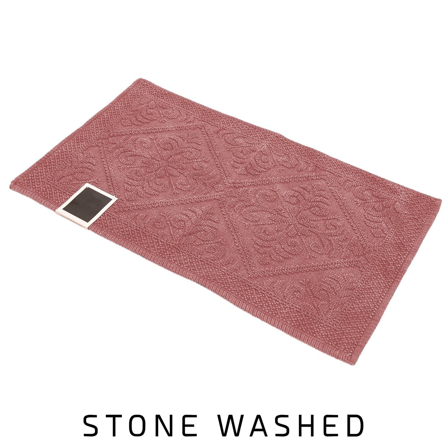 Жаккардовый ковер из чистого хлопка с каменной стиркой - Альгеро Daunex, ржавчина, 70х140см
Жаккардовый ковер из чистого хлопка с каменной стиркой - Альгеро Daunex, ржавчина, 70х140см