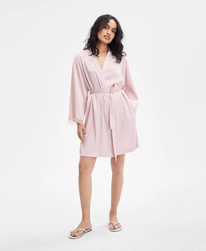 Женский халат из стрейч-сатина с кружевной отделкой, созданный для Macy's I.N.C. International Concepts, розовый
Женский халат из стрейч-сатина с кружевной отделкой, созданный для Macy's I.N.C. International Concepts, розовый