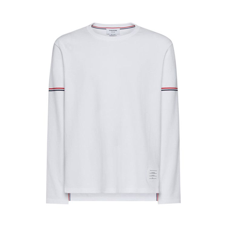 Футболка Thom Browne Rugby Fit Long-Sleeve Tee in Cotton Interlock 'White'
Футболка Thom Browne Rugby Fit Long-Sleeve Tee in Cotton Interlock 'White'