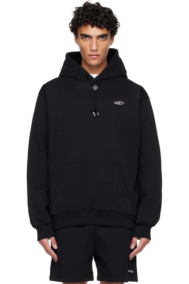 Casablanca Черная толстовка с изогнутым логотипом
Casablanca Черная толстовка с изогнутым логотипом