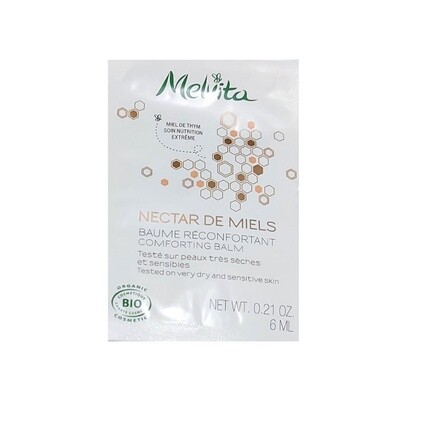 Пробник органического бальзама для тела Nectar De Miels Comforting Body Balm - 6 мл Melvita
Пробник органического бальзама для тела Nectar De Miels Comforting Body Balm - 6 мл Melvita