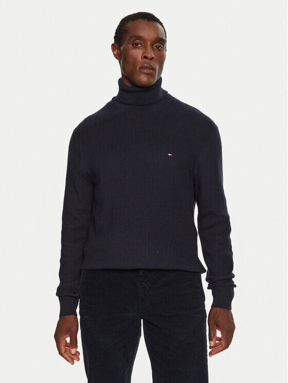 Свитер с высоким воротником обычного кроя Tommy Hilfiger, синий
Свитер с высоким воротником обычного кроя Tommy Hilfiger, синий