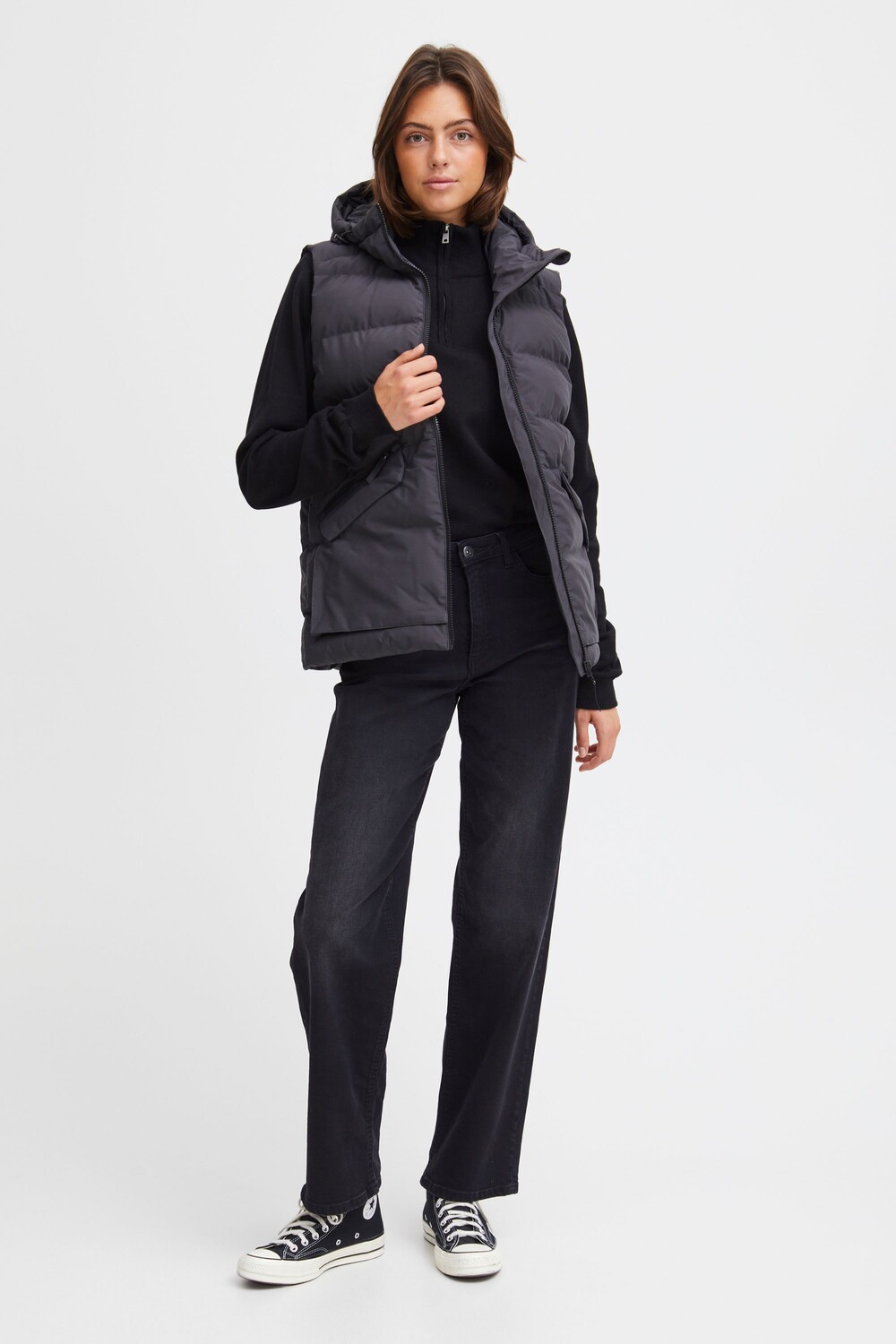 Утепленный жилет North Bend NBPaula, серый
Утепленный жилет North Bend NBPaula, серый