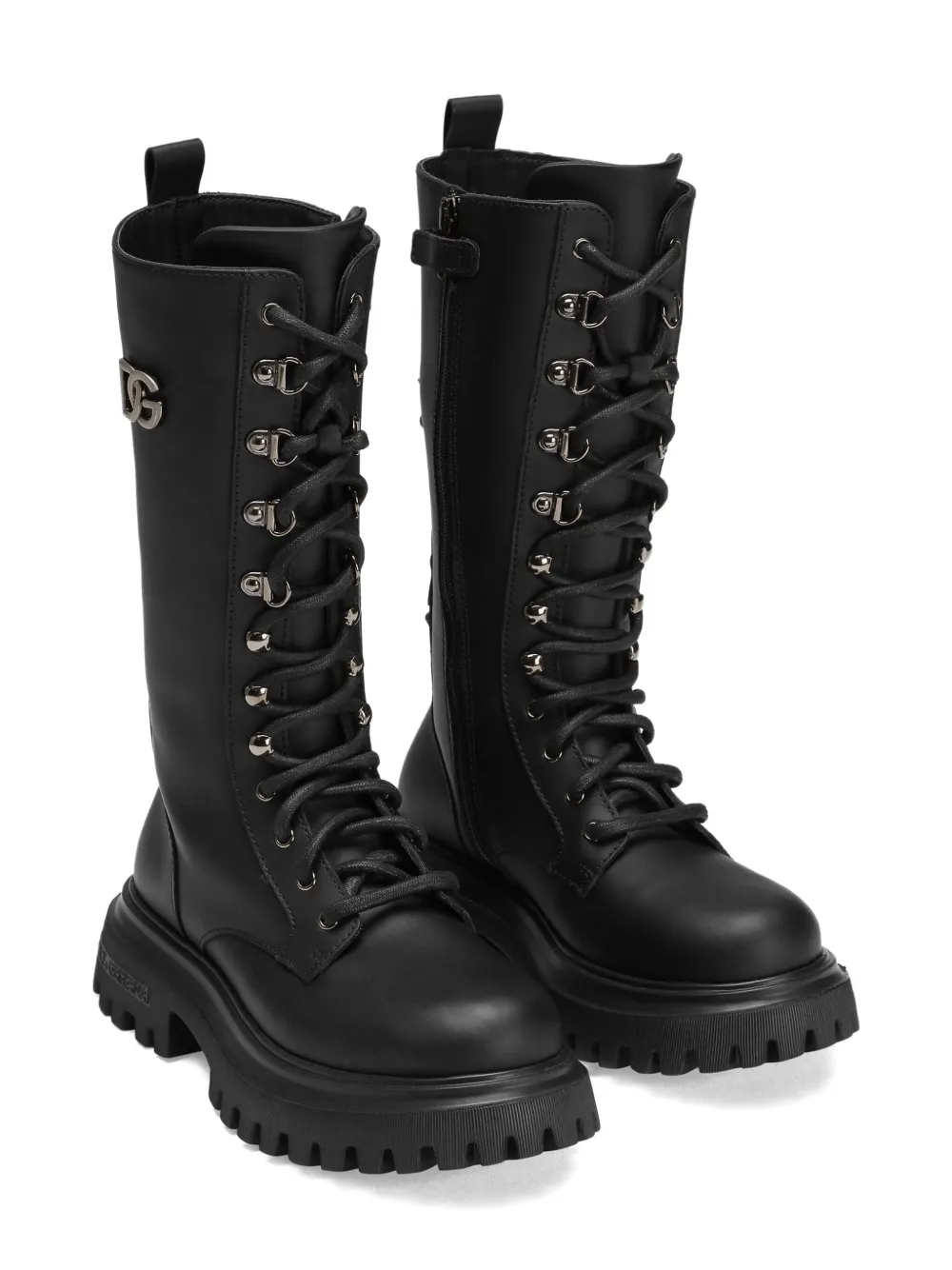 Ботинки на шнуровке с логотипом Dolce & Gabbana Kids, черный
Ботинки на шнуровке с логотипом Dolce & Gabbana Kids, черный