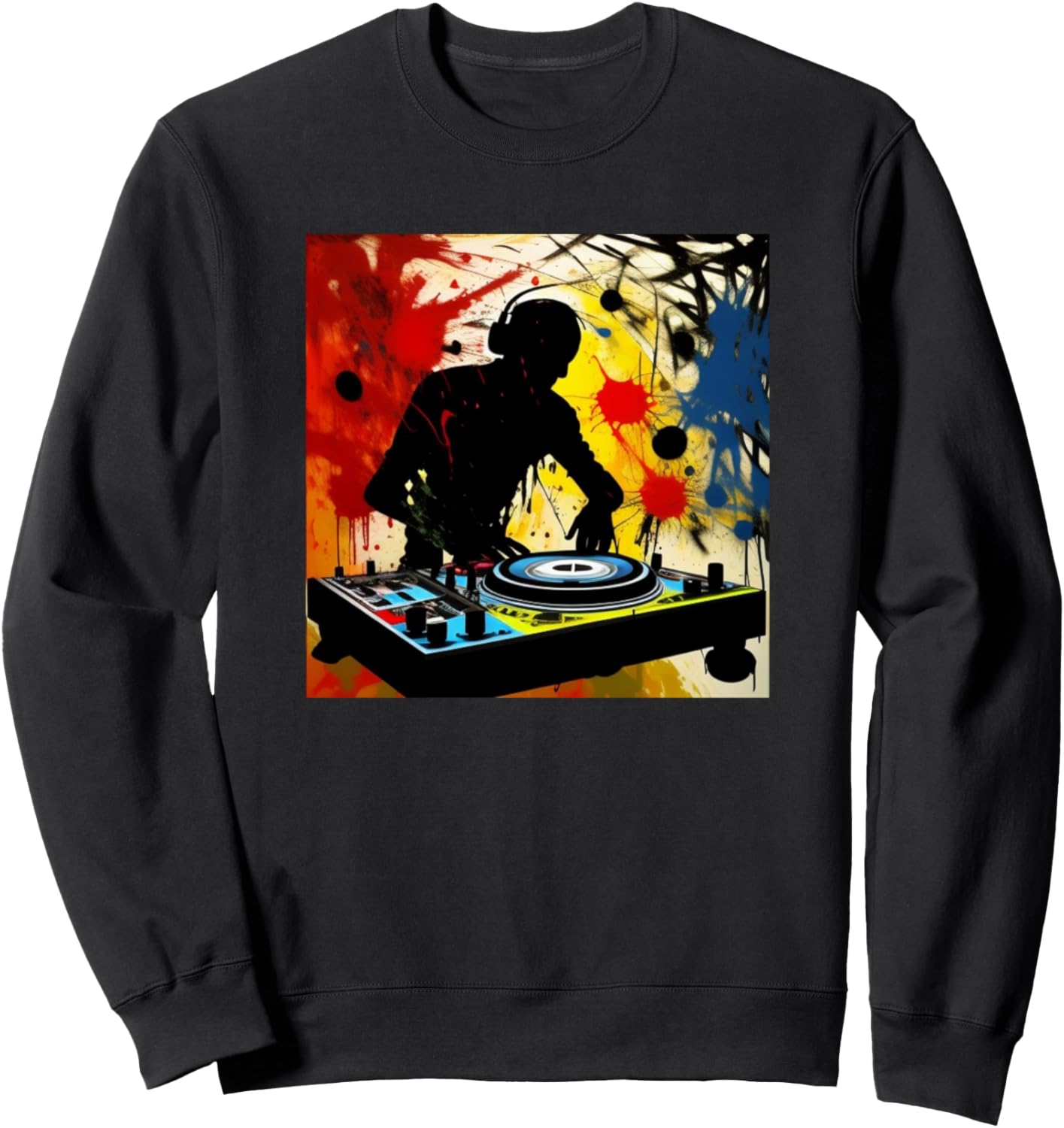 Толстовка с изображением диджея Ди Джоки и красочного проигрывателя виниловых пластинок Dj + Turntable Discjockey Men Women Kids Boys Gift, черный
Толстовка с изображением диджея Ди Джоки и красочного проигрывателя виниловых пластинок Dj + Turntable Discjockey Men Women Kids Boys Gift, черный