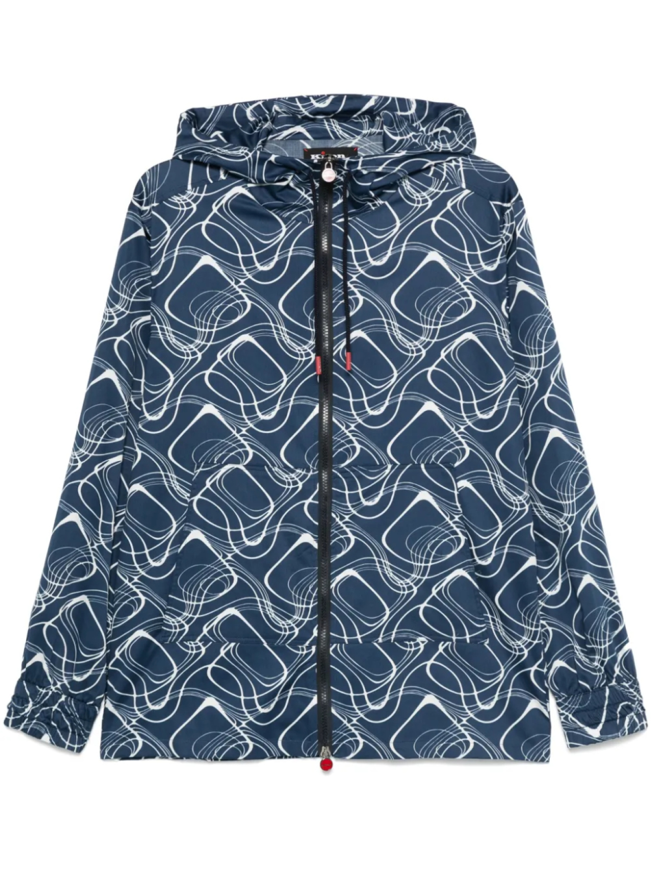 Kiton куртка с капюшоном и графичным принтом, синий
Kiton куртка с капюшоном и графичным принтом, синий