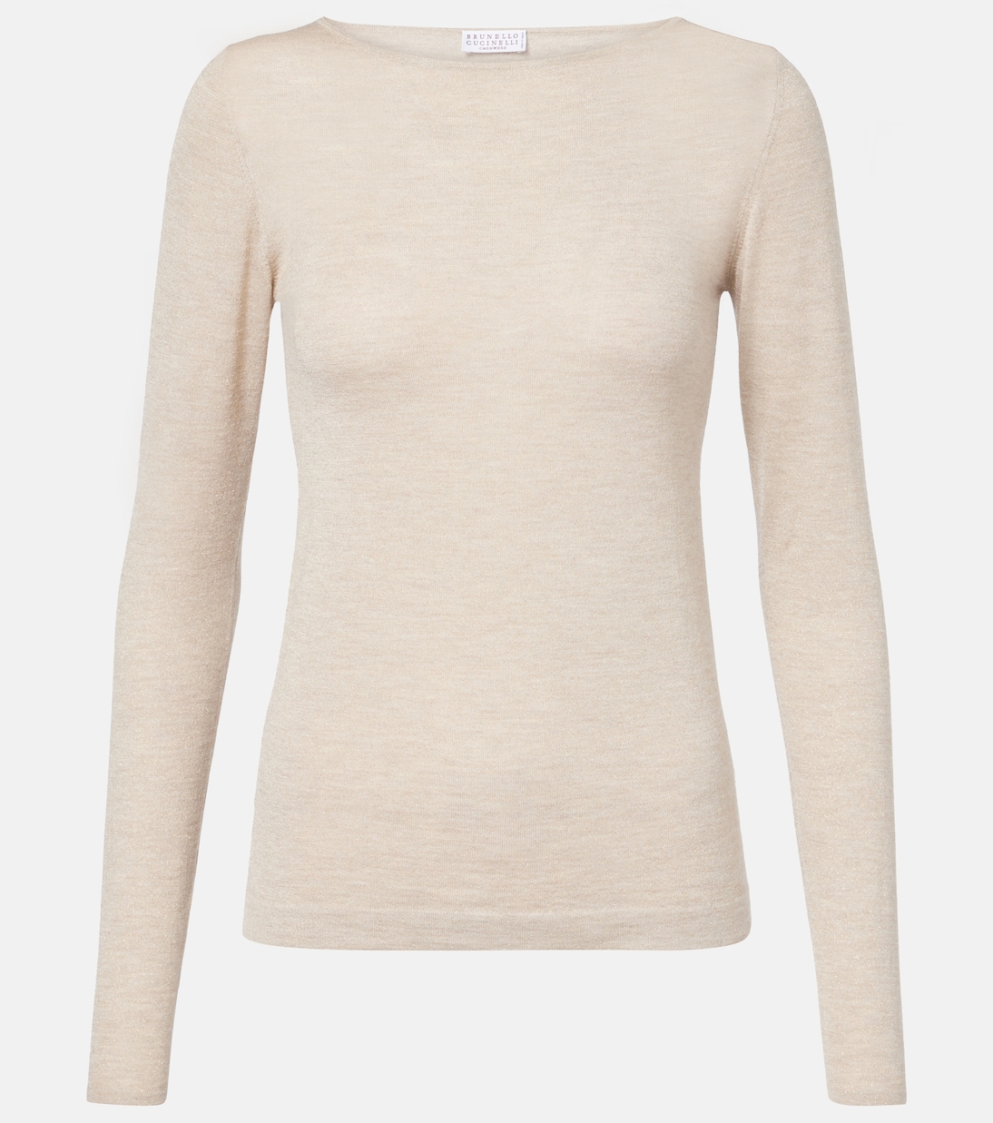 Кашемировый свитер с добавлением шелка Brunello Cucinelli, Deserto
Кашемировый свитер с добавлением шелка Brunello Cucinelli, Deserto