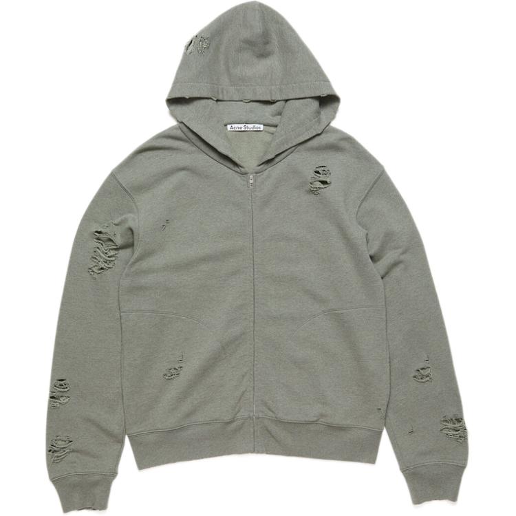 Худи на молнии Acne Studios, зеленый
Худи на молнии Acne Studios, зеленый