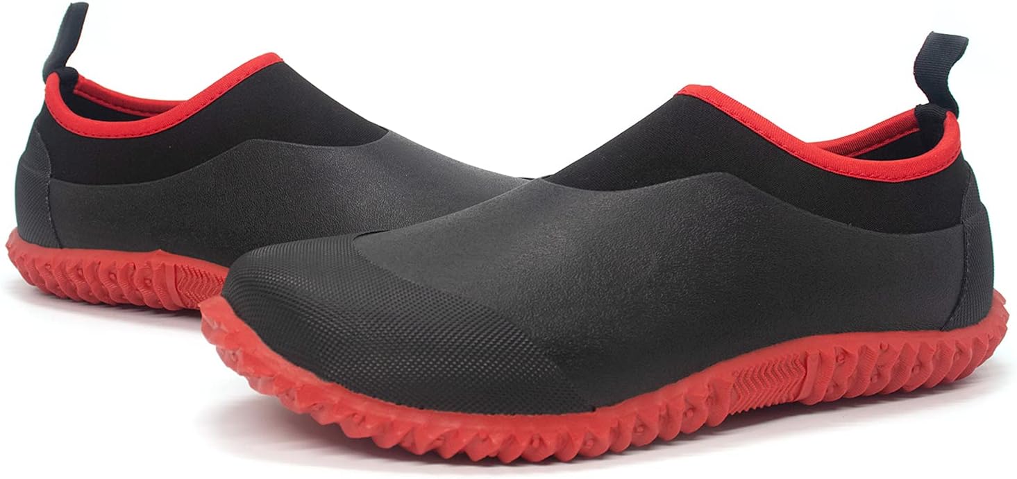 Мужские садовые сапоги SWIFTFROG - водонепроницаемые ботинки на мягкой подошве до щиколотки, резиновые дождевые сапоги для мужчин и женщин, для активного отдыха на природе, кемпинга и садоводства, красный
Мужские садовые сапоги SWIFTFROG - водонепроницаемые ботинки на мягкой подошве до щиколотки, резиновые дождевые сапоги для мужчин и женщин, для активного отдыха на природе, кемпинга и садоводства, красный