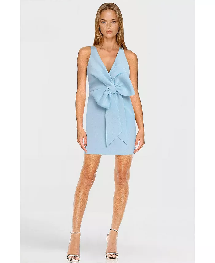 Женское мини-платье Amelia цвета слоновой кости с бантом спереди One33 Social, розовый
Женское мини-платье Amelia цвета слоновой кости с бантом спереди One33 Social, розовый