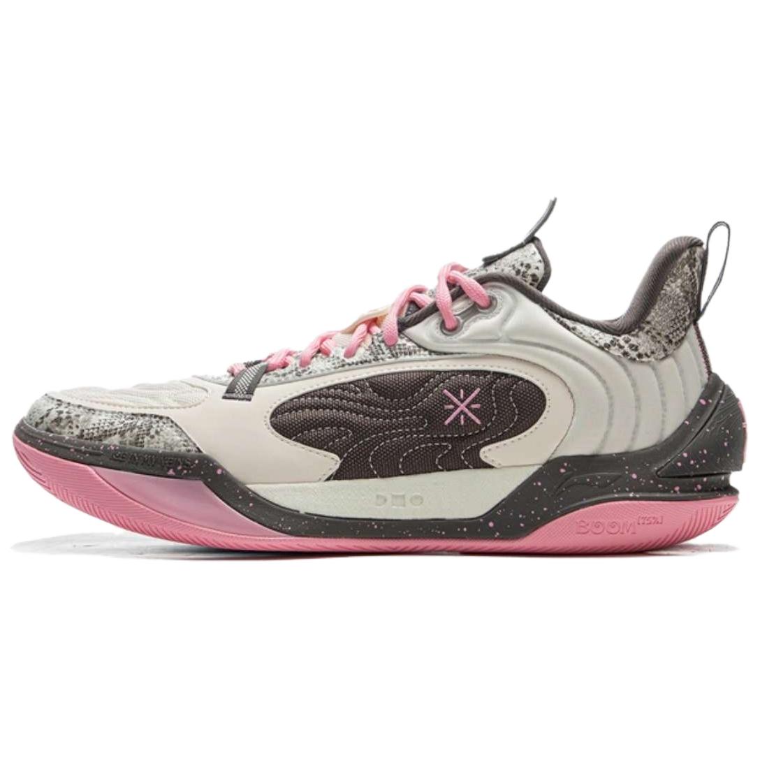 LINING Баскетбольные кроссовки с низким верхом, амортизирующие, противоскользящие и износостойкие, мужские, белые, черные, розовые
LINING Баскетбольные кроссовки с низким верхом, амортизирующие, противоскользящие и износостойкие, мужские, белые, черные, розовые