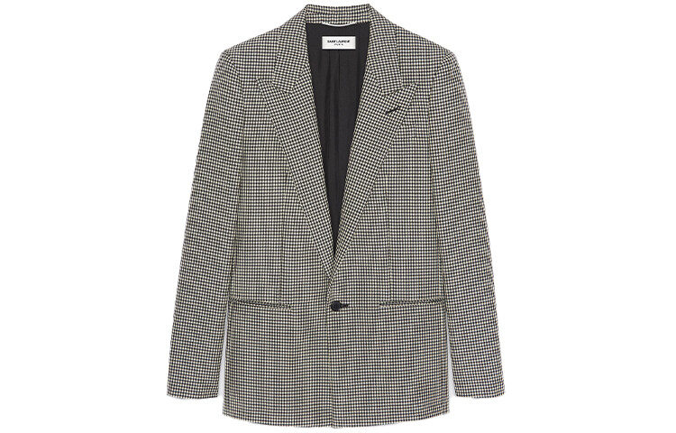 Деловой костюм мужской серый Saint Laurent, серый 
Деловой костюм мужской серый Saint Laurent, серый