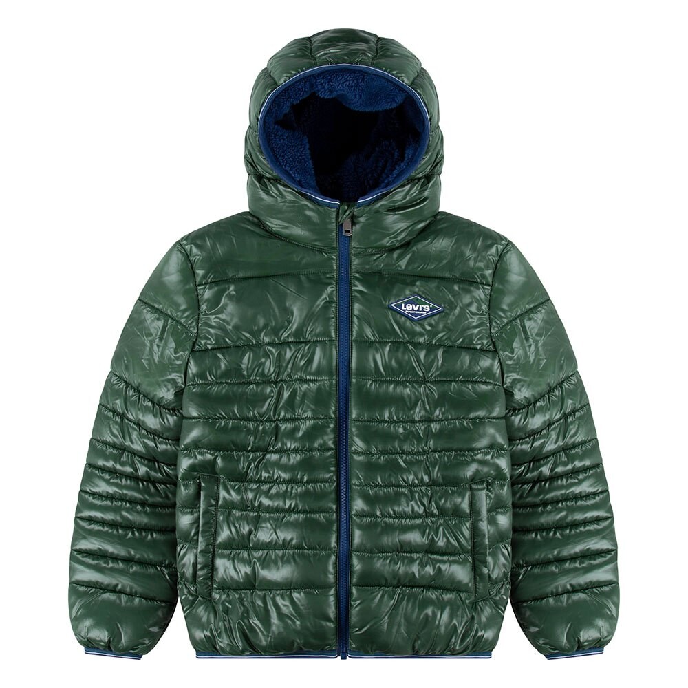 Куртка Levi´s Sherpa Lined MDWT Puffer, зеленый 
Куртка Levi´s Sherpa Lined MDWT Puffer, зеленый