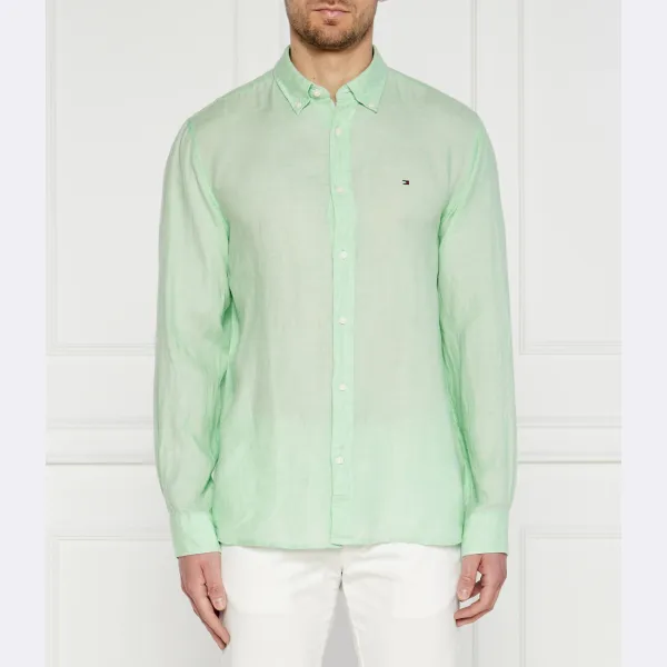 Льняная рубашка стандартного кроя, окрашенная пигментом Tommy Hilfiger, зеленый
Льняная рубашка стандартного кроя, окрашенная пигментом Tommy Hilfiger, зеленый