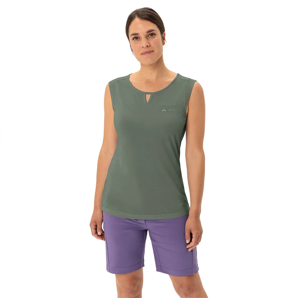 Футболка без рукавов VAUDE Skomer, зеленый
Футболка без рукавов VAUDE Skomer, зеленый