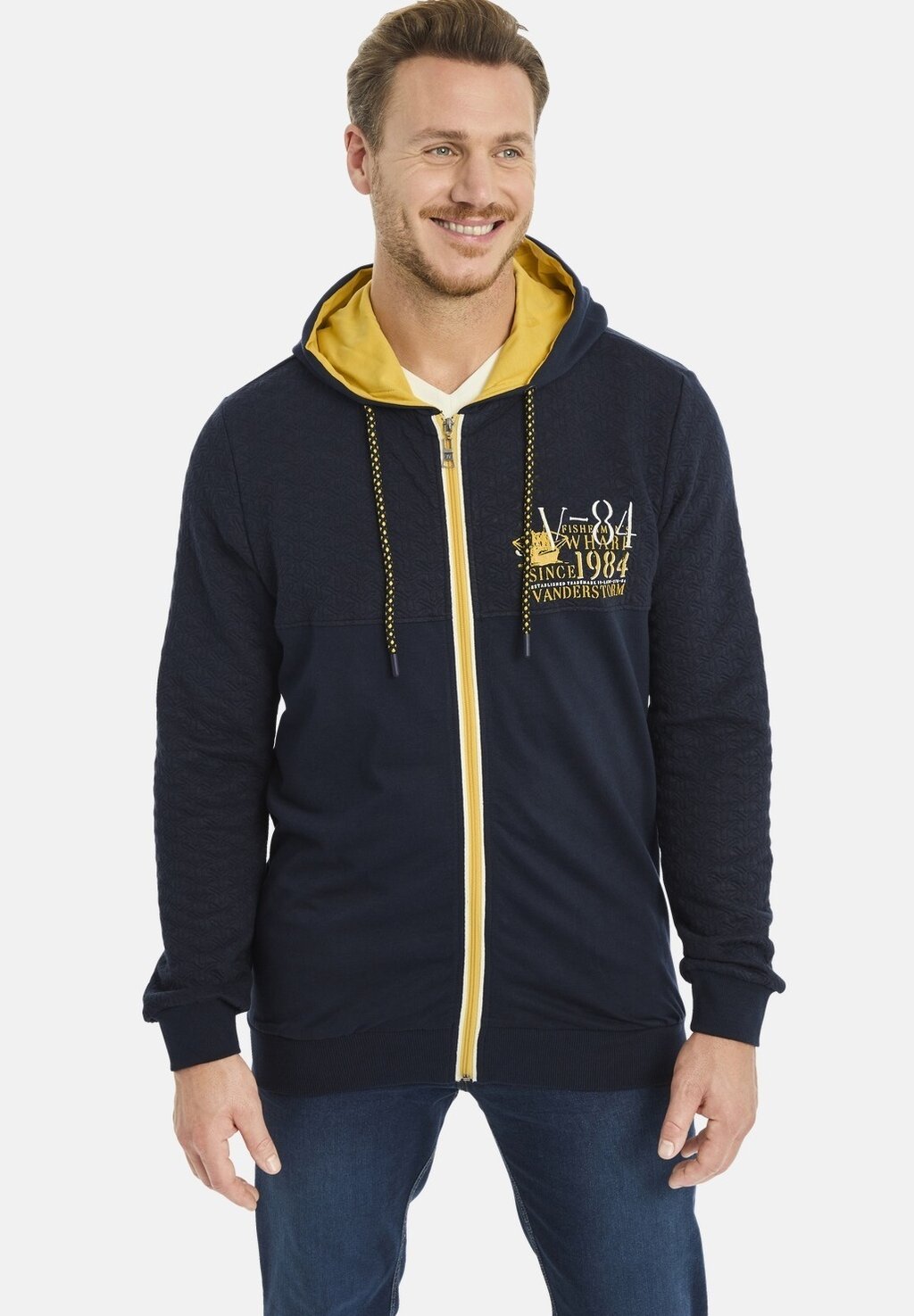 Толстовка на молнии DAGOMAR Jan Vanderstorm, темно-синий
Толстовка на молнии DAGOMAR Jan Vanderstorm, темно-синий