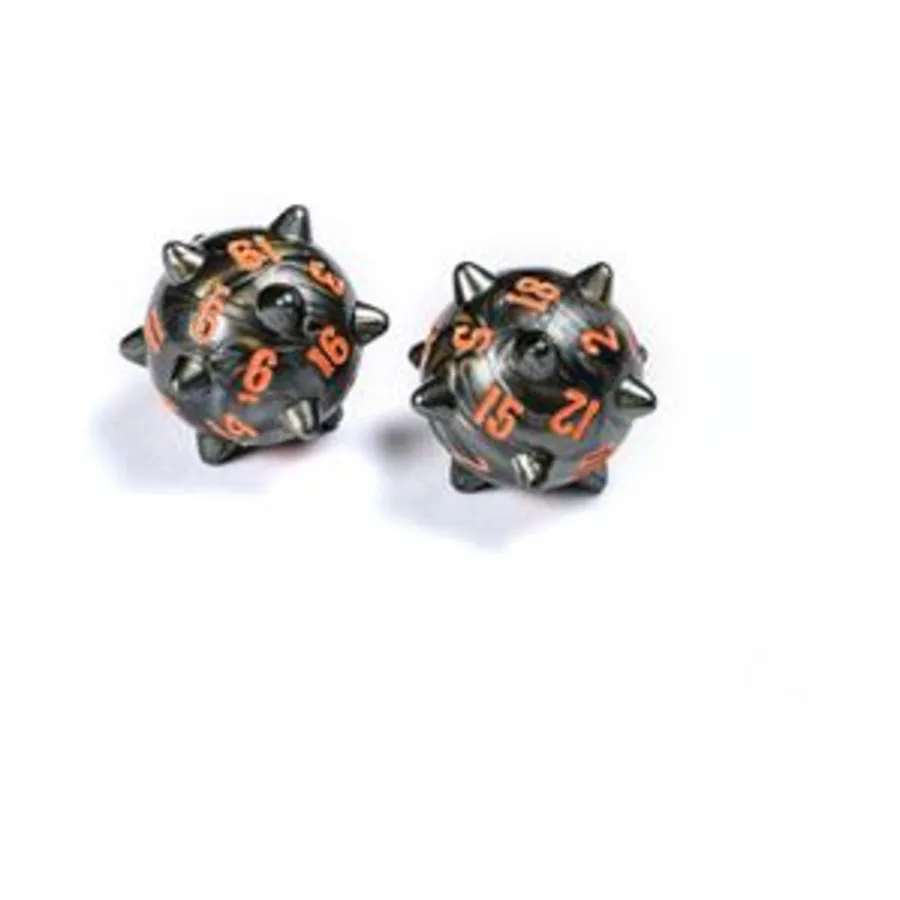 Warrior 2d20 Шары с шипами — стальной серый, Polyhero Dice - Warrior (Tabletop Tycoon)
Warrior 2d20 Шары с шипами — стальной серый, Polyhero Dice - Warrior (Tabletop Tycoon)