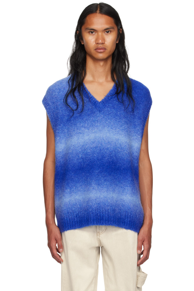 Полосатый жилет Wooyoungmi, синий
Полосатый жилет Wooyoungmi, синий