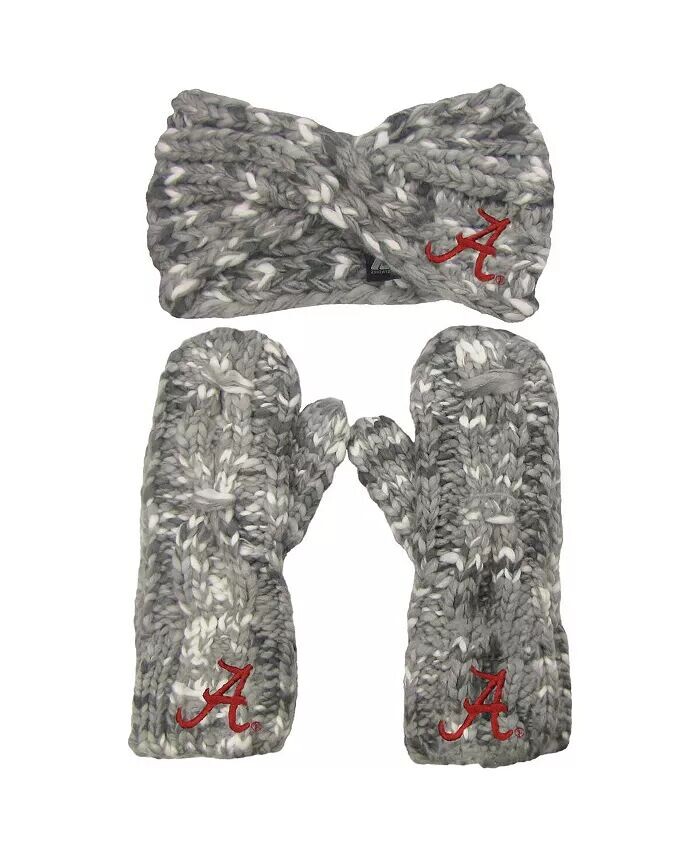 Женский комплект из повязки на голову и варежек с логотипом Alabama Crimson Tide Zoozatz, серый
Женский комплект из повязки на голову и варежек с логотипом Alabama Crimson Tide Zoozatz, серый