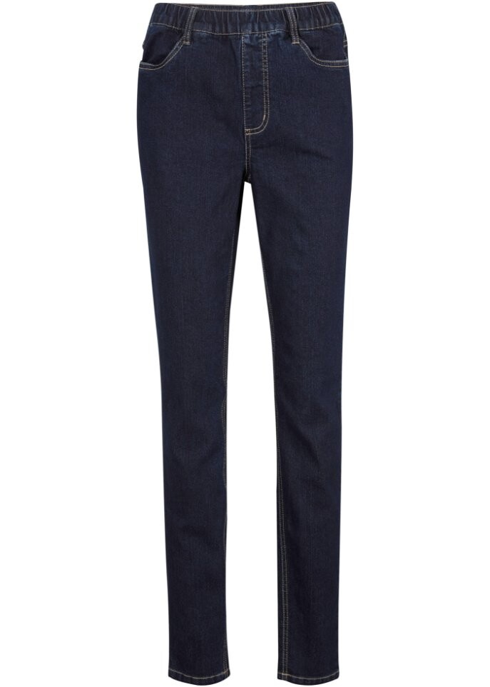 Эластичные джеггинсы с высокой талией и широким удобным поясом Bpc Bonprix Collection, синий
Эластичные джеггинсы с высокой талией и широким удобным поясом Bpc Bonprix Collection, синий