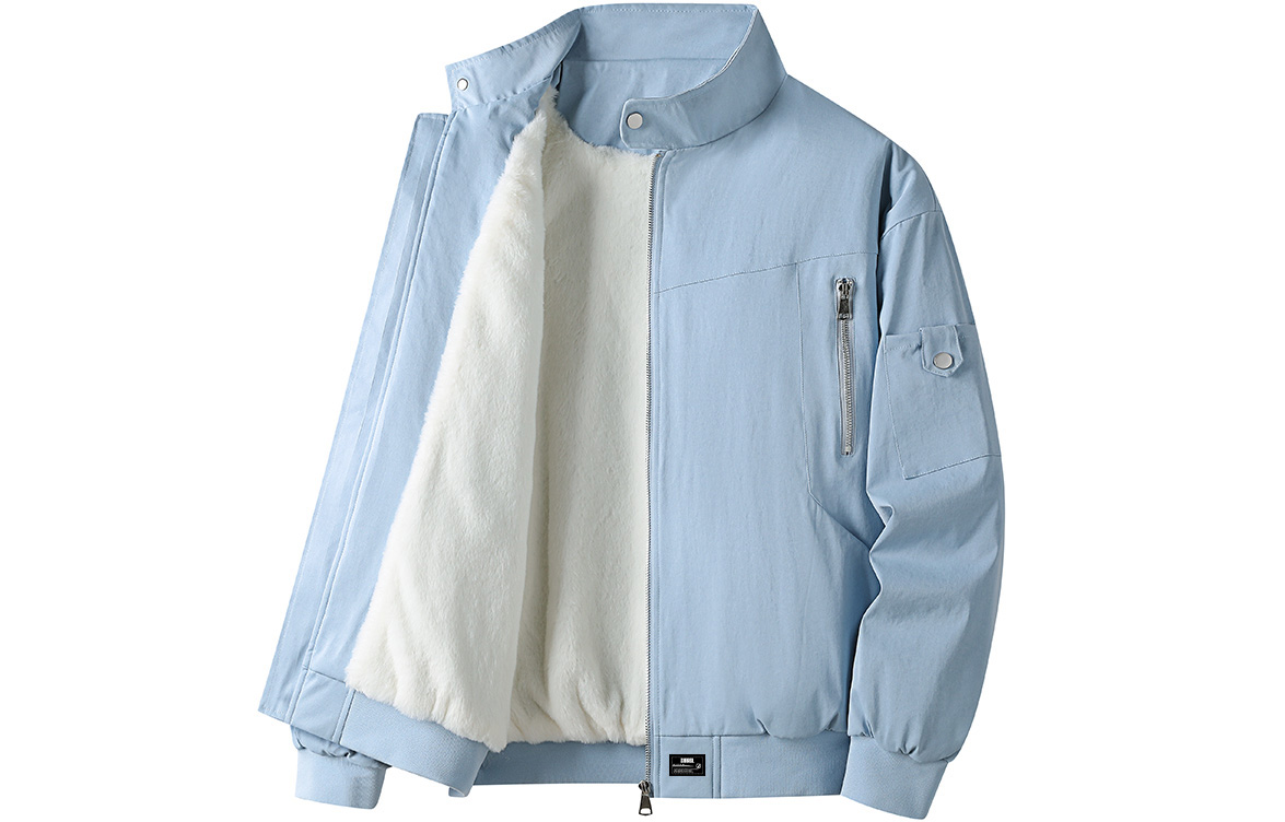 Пуховик Unisex Stand Collar с подкладкой из флиса ZIAREL, sky синий
Пуховик Unisex Stand Collar с подкладкой из флиса ZIAREL, sky синий