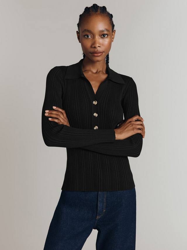 Вязаный топ от джин хенли Ghost, черный
Вязаный топ от джин хенли Ghost, черный