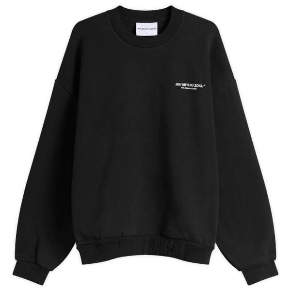 Толстовка с логотипом студии дизайна Mki Mki Miyuki-Zoku, черный 
Толстовка с логотипом студии дизайна Mki Mki Miyuki-Zoku, черный