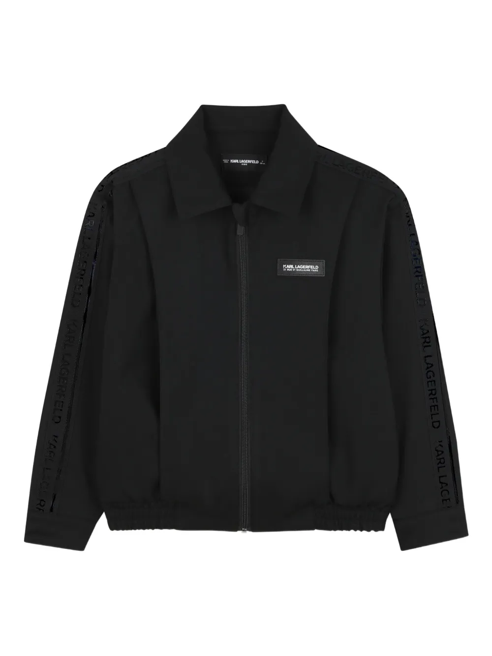 Куртка с декорированным логотипом KARL LAGERFELD KIDS, черный
Куртка с декорированным логотипом KARL LAGERFELD KIDS, черный