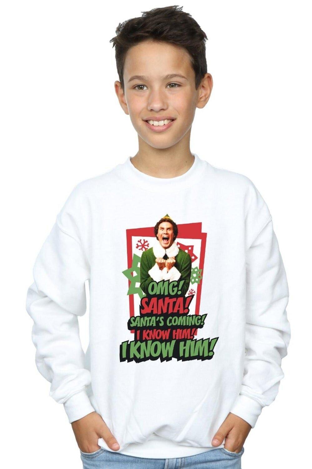 Толстовка OMG Санта Elf, белый
Толстовка OMG Санта Elf, белый