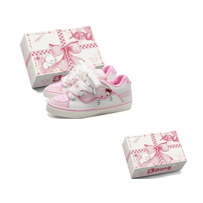 XPQ Антискользящие износостойкие сбалансированные легкие увеличивающие рост низкие скейтерские кроссовки унисекс розово-белые улучшенные, цвет Pink White Upgraded
XPQ Антискользящие износостойкие сбалансированные легкие увеличивающие рост низкие скейтерские кроссовки унисекс розово-белые улучшенные, цвет Pink White Upgraded