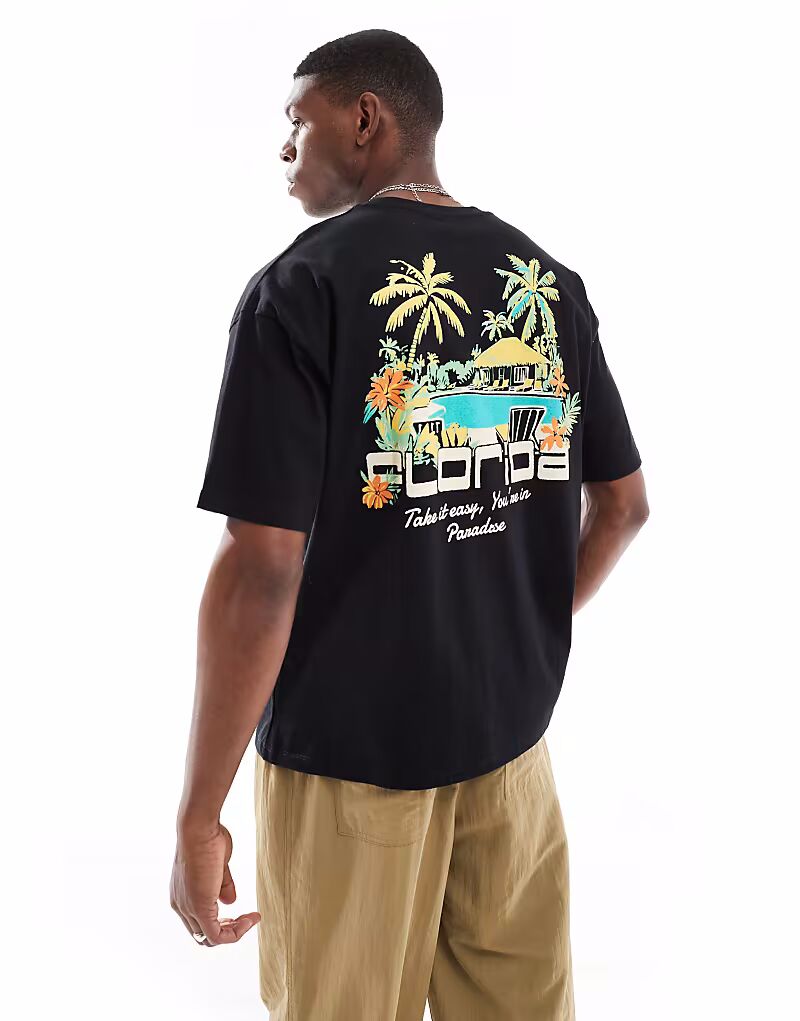 Футболка свободного кроя ASOS DESIGN с летней графикой черного цвета, Черный, Футболка свободного кроя ASOS DESIGN с летней графикой черного цвета
Футболка свободного кроя ASOS DESIGN с летней графикой черного цвета, Черный, Футболка свободного кроя ASOS DESIGN с летней графикой черного цвета