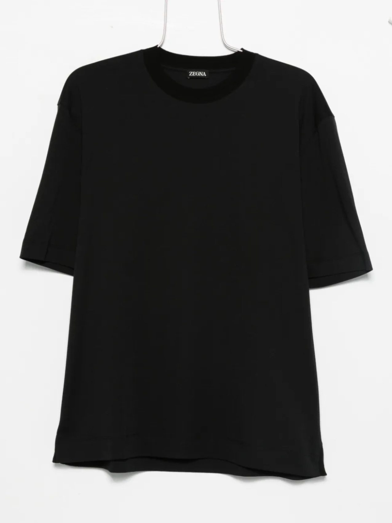 Футболка Zegna с круглым вырезом и короткими рукавами, черный
Футболка Zegna с круглым вырезом и короткими рукавами, черный