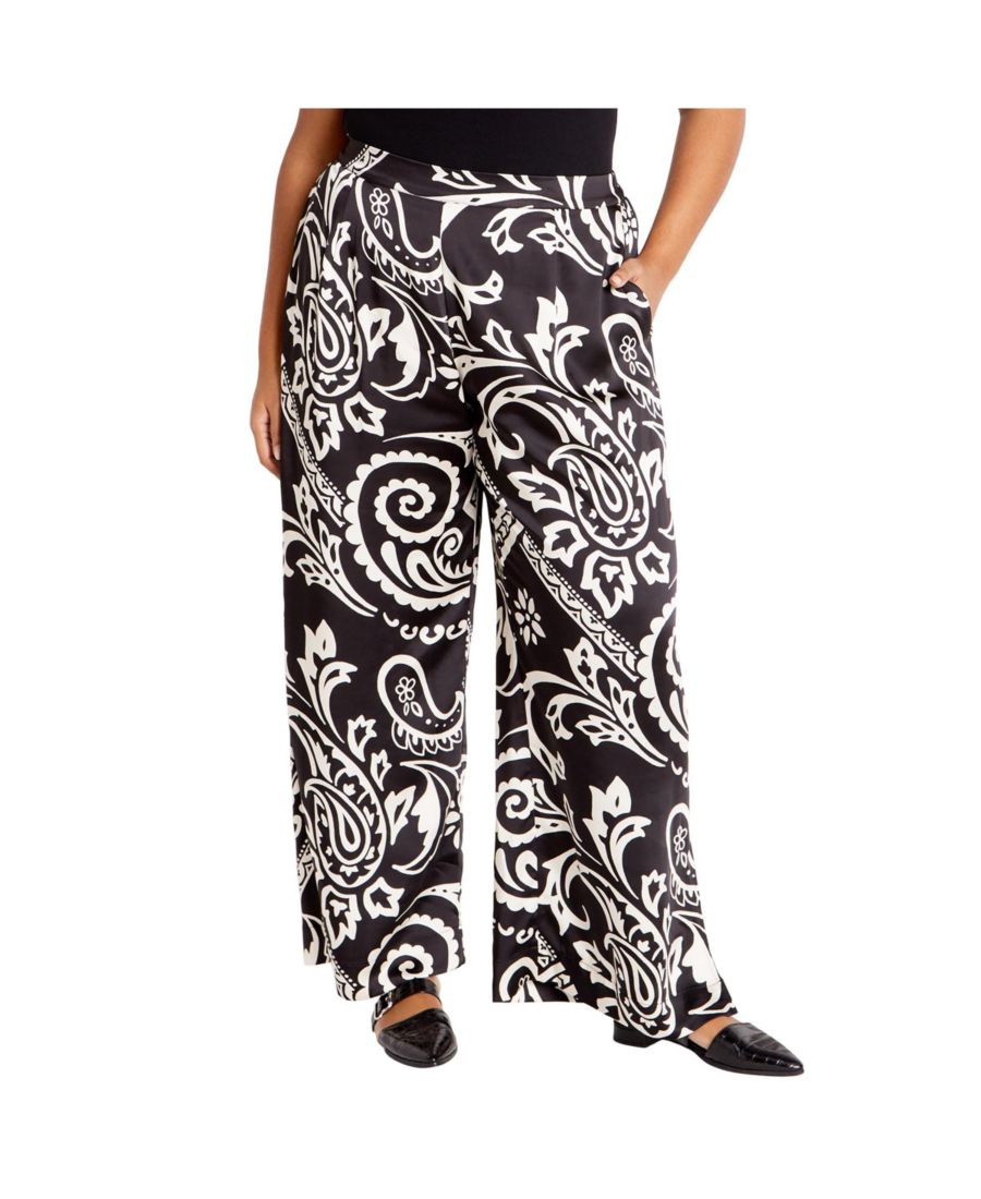 Женские брюки с принтом Сиена CITY CHIC, Paisley
Женские брюки с принтом Сиена CITY CHIC, Paisley