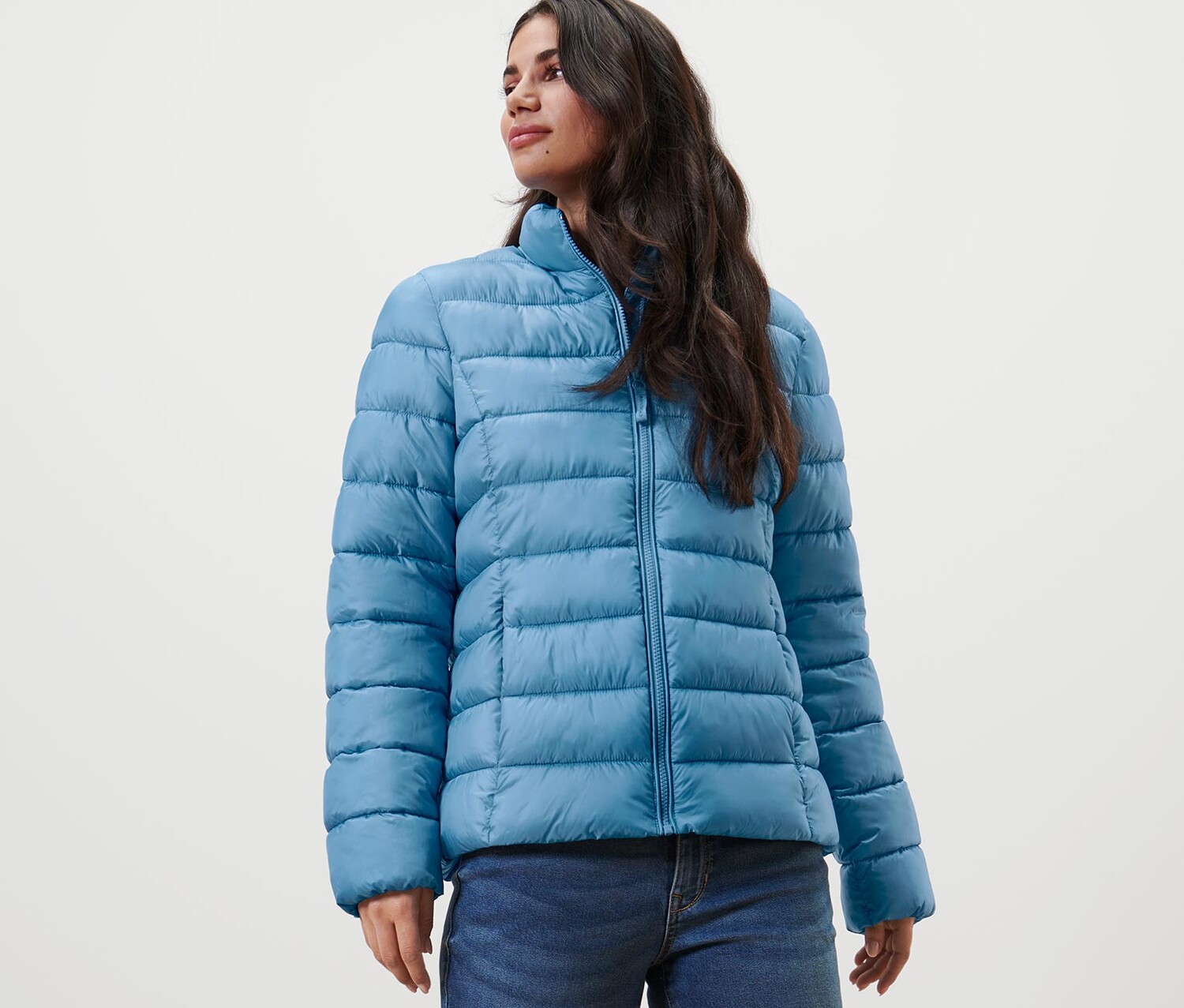 Стеганая куртка Tchibo, светло-синий
Стеганая куртка Tchibo, светло-синий