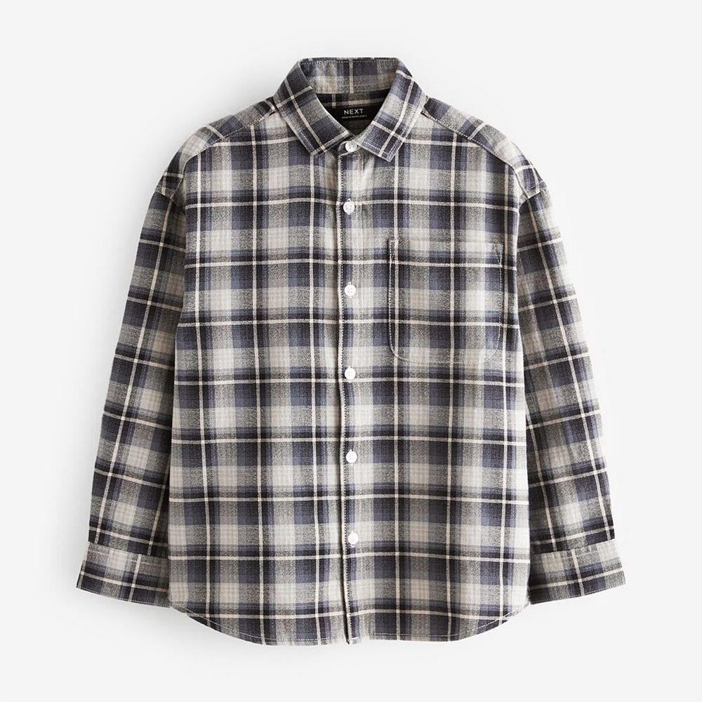 Рубашка NEXT из саржи в клетку с длинными рукавами для мальчиков 4–12 лет, цвет Twl Check
Рубашка NEXT из саржи в клетку с длинными рукавами для мальчиков 4–12 лет, цвет Twl Check