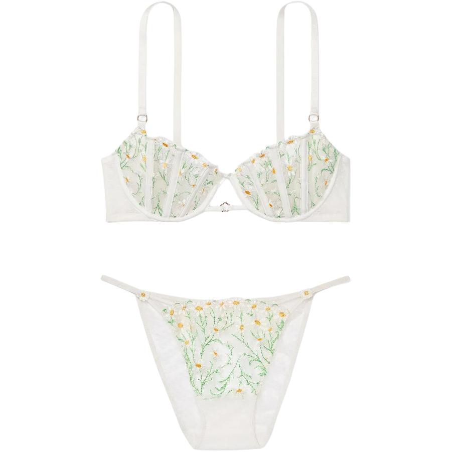 Женский комплект нижнего белья белый Victoria's Secret, Set (белый)
Женский комплект нижнего белья белый Victoria's Secret, Set (белый)