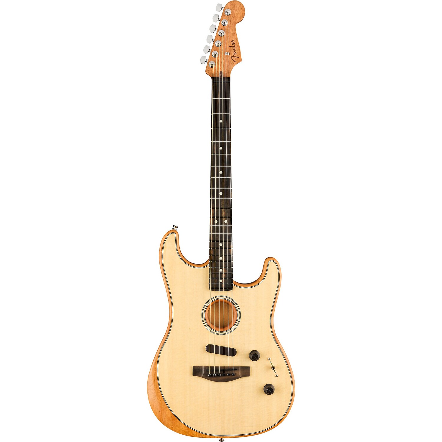 Акустически-электрическая гитара Fender American Acoustasonic Stratocaster Natural
Акустически-электрическая гитара Fender American Acoustasonic Stratocaster Natural
