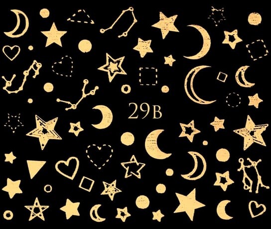 Водные наклейки металлизированные для ногтей - № 29Б, Raisin
Водные наклейки металлизированные для ногтей - № 29Б, Raisin