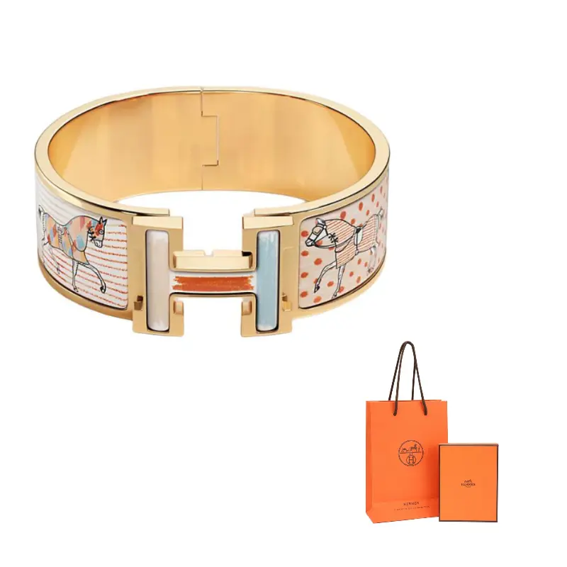 Эмалевые браслеты Women's Multicolor HERMES, мультиколор
Эмалевые браслеты Women's Multicolor HERMES, мультиколор