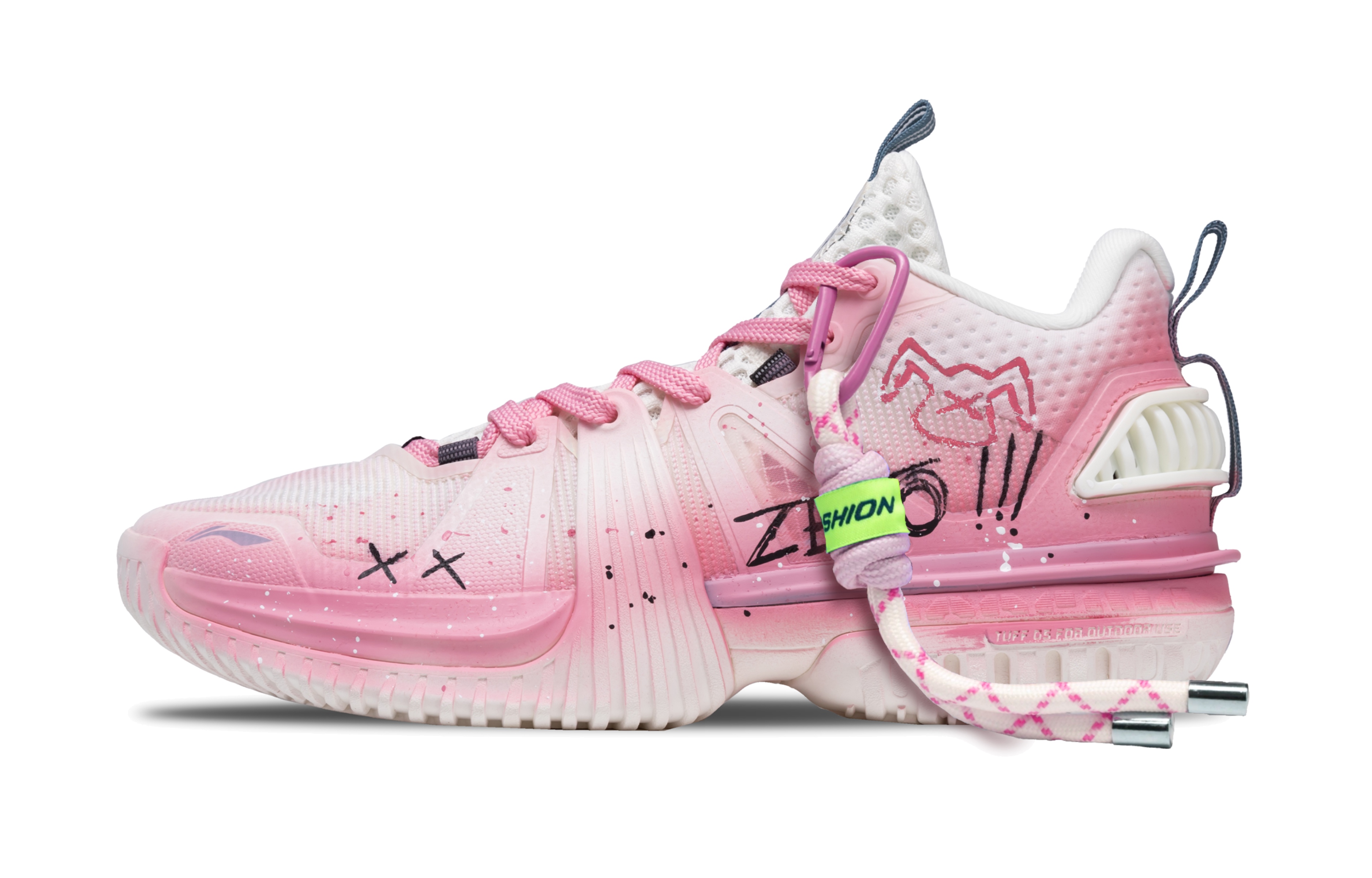 LINING Баскетбольные кроссовки Storm 2024 с низким верхом, износостойкие, дышащие, с поддержкой TUFF OS, розовые, мужские 
LINING Баскетбольные кроссовки Storm 2024 с низким верхом, износостойкие, дышащие, с поддержкой TUFF OS, розовые, мужские