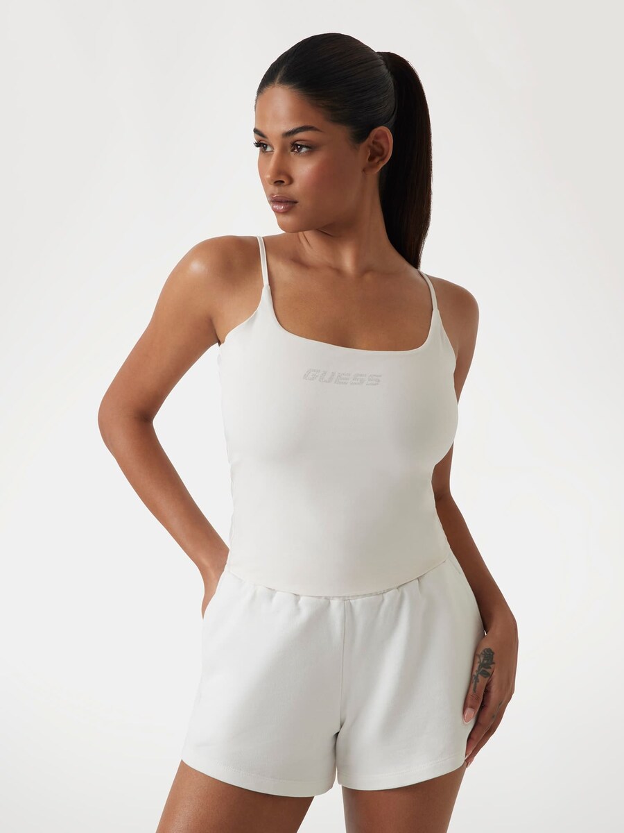 Топ GUESS, белый
Топ GUESS, белый