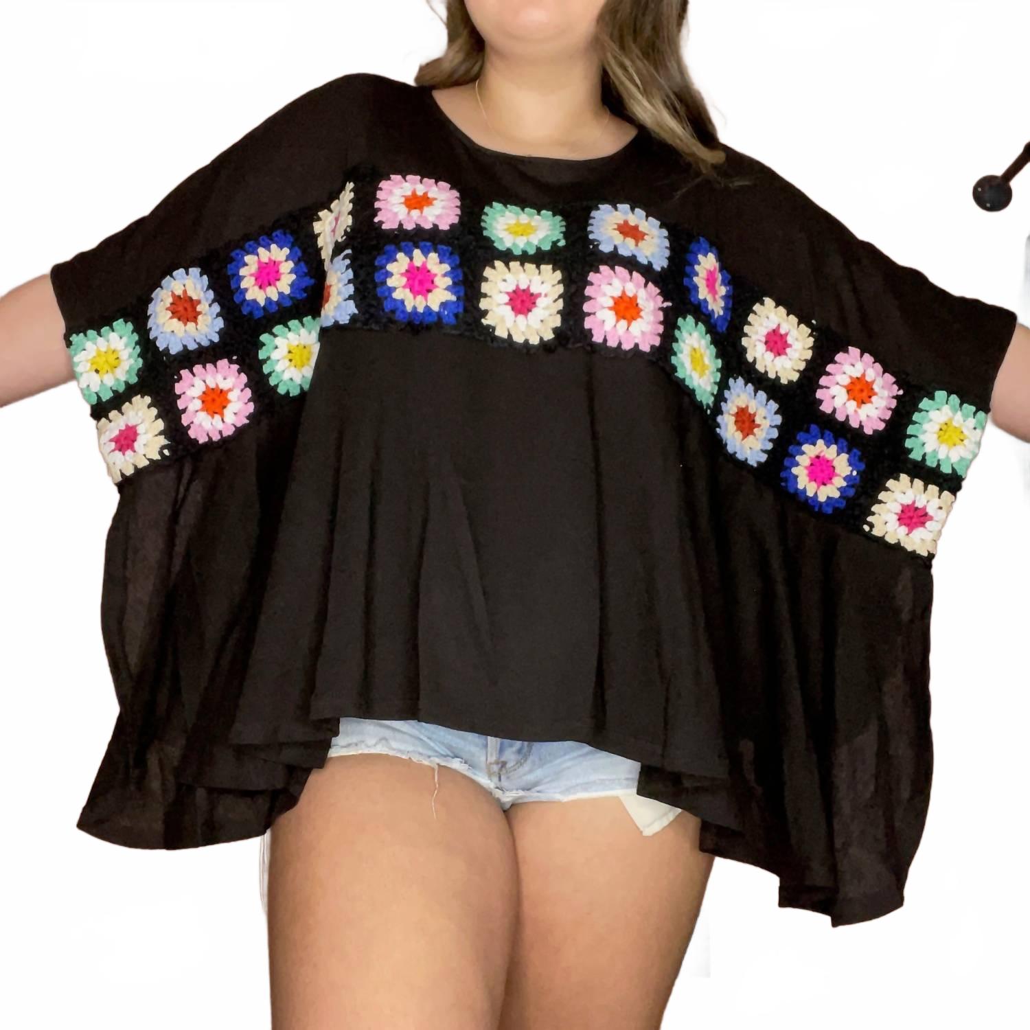 Кира кружевной топ в черном мульти ANDREE BY UNIT
Кира кружевной топ в черном мульти ANDREE BY UNIT