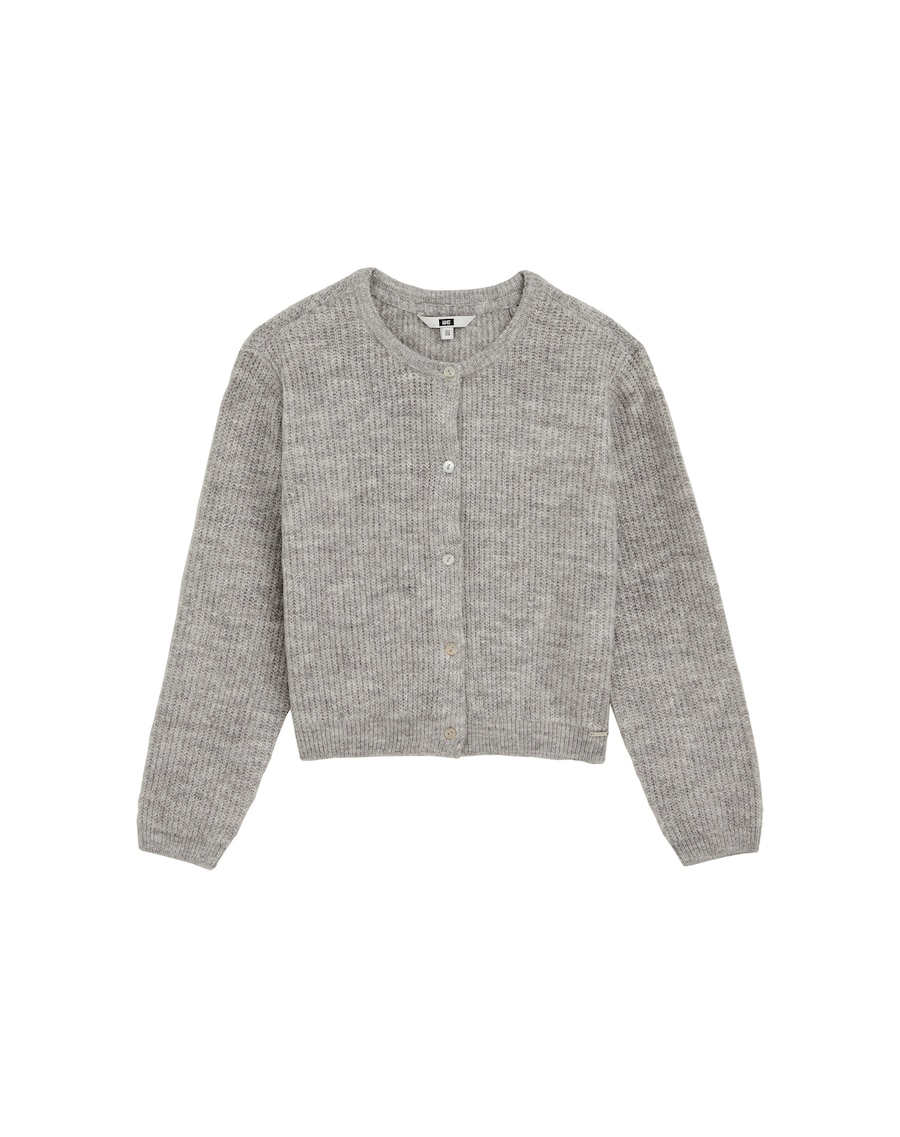 Вязаный кардиган WE Fashion, светло-серый
Вязаный кардиган WE Fashion, светло-серый