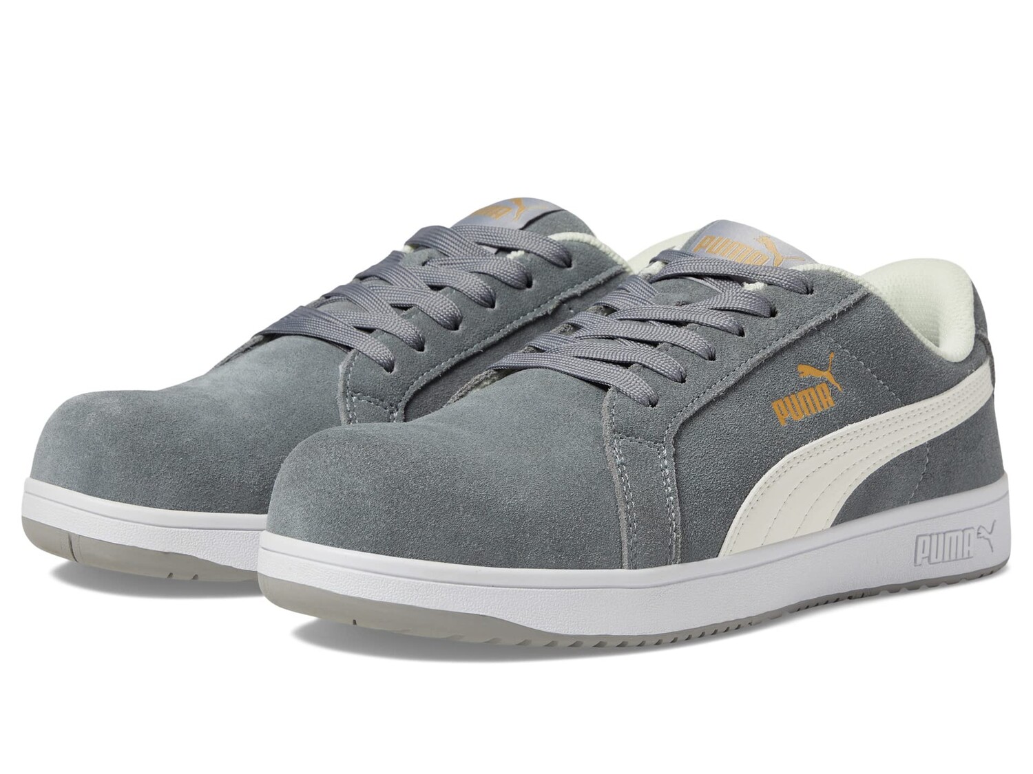 Кроссовки PUMA Safety Iconic Suede Low ASTM SD, серый/белый
Кроссовки PUMA Safety Iconic Suede Low ASTM SD, серый/белый