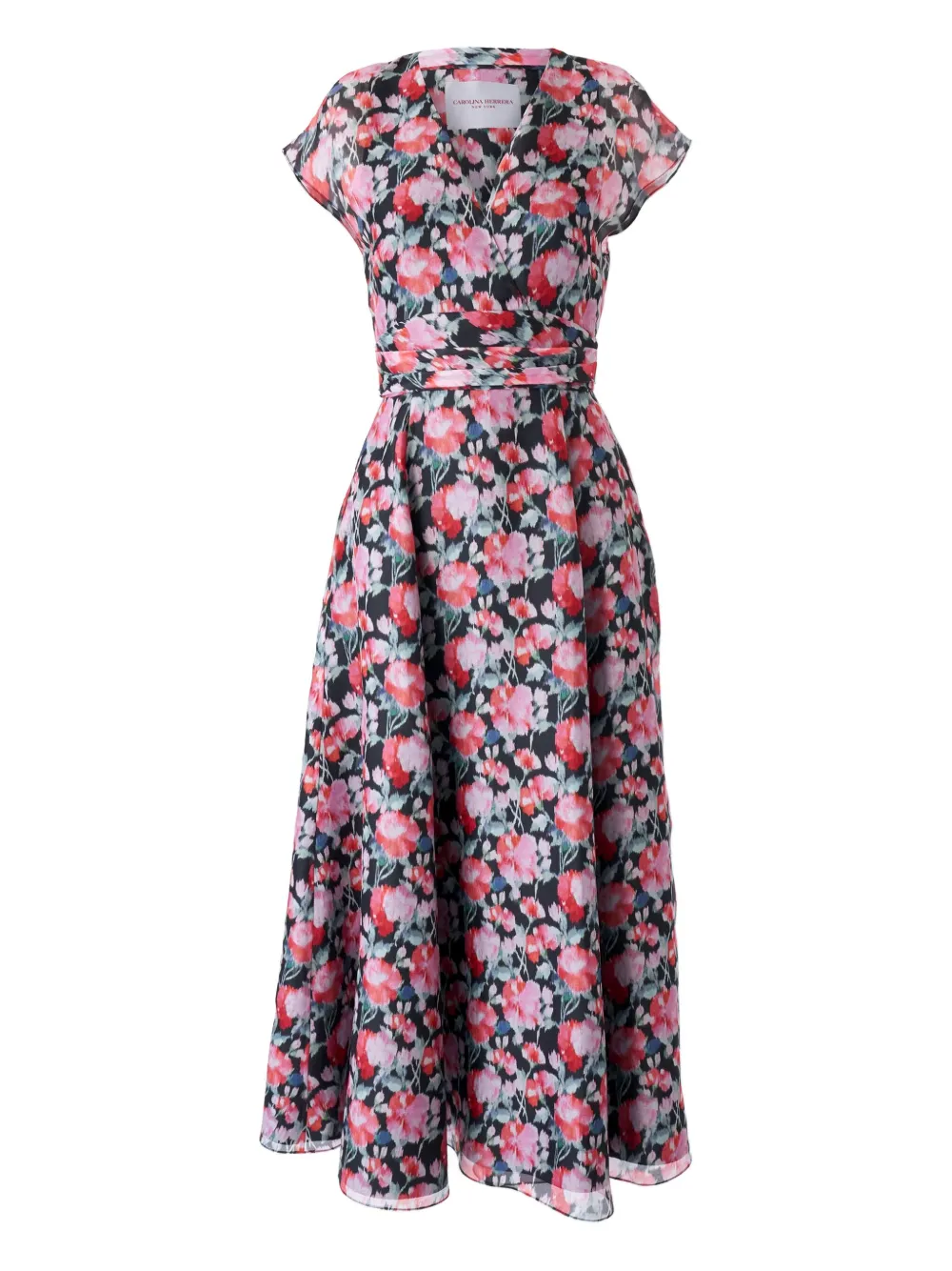 Платье миди с принтом Carolina Herrera, розовый
Платье миди с принтом Carolina Herrera, розовый