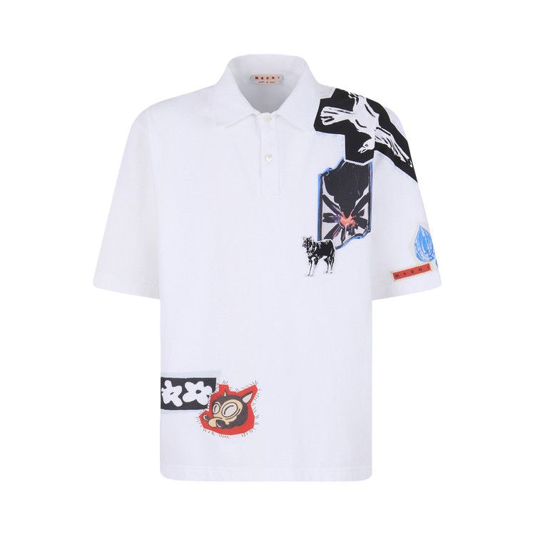 Брюки Marni Mixed Media Compact Jersey Polo, Lily White
Брюки Marni Mixed Media Compact Jersey Polo, Lily White